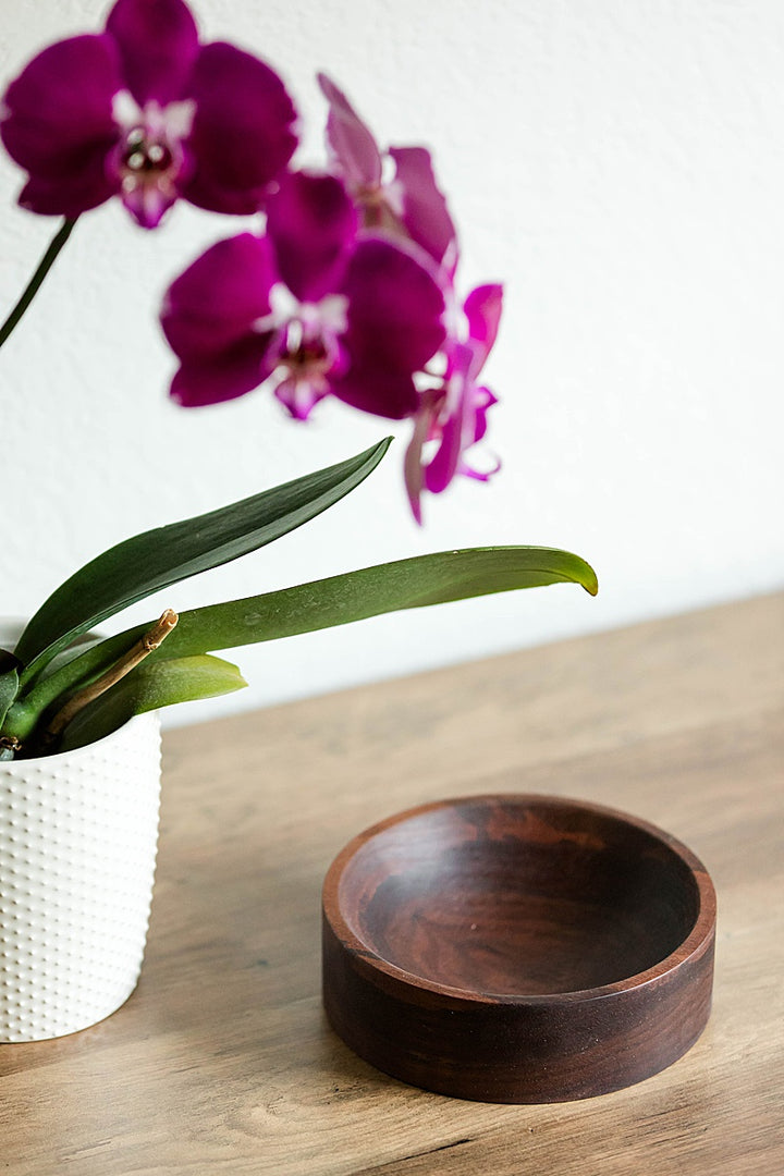 Solid Wood Catch-All Bowl