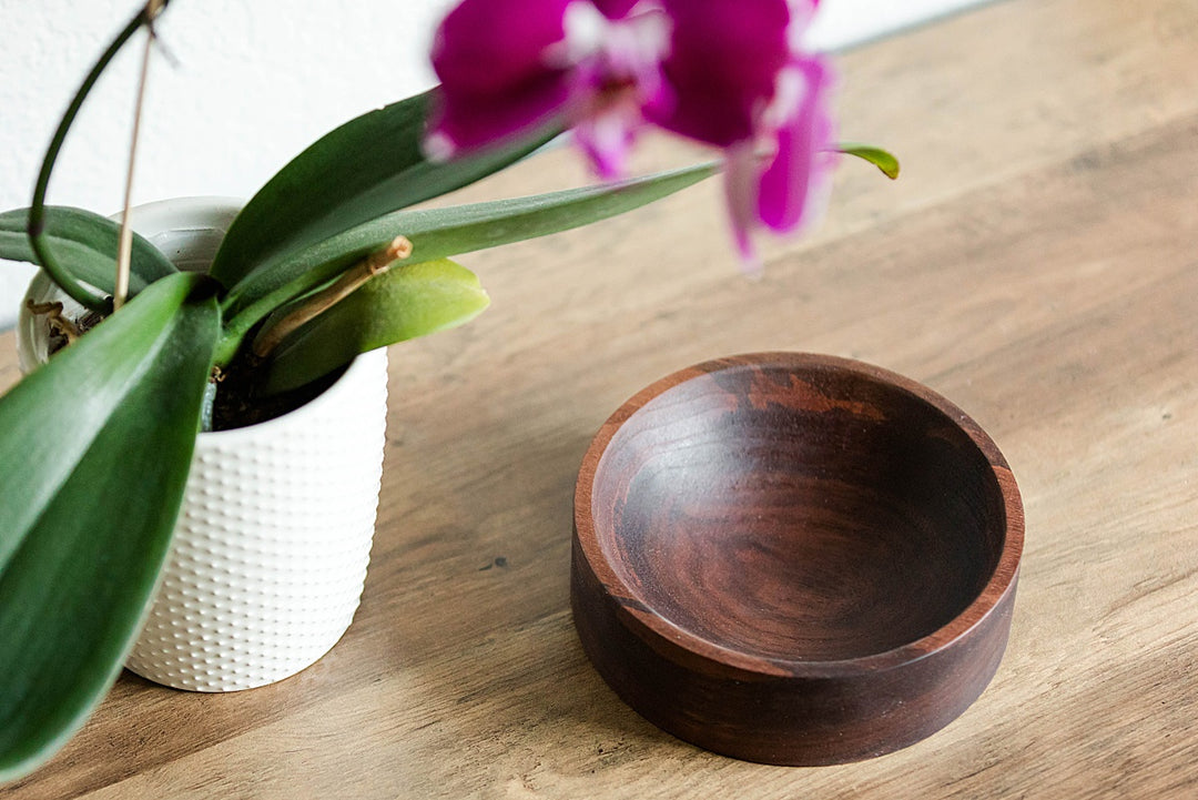 Solid Wood Catch-All Bowl
