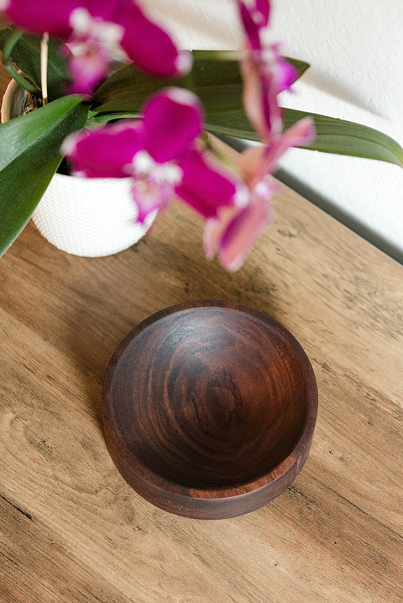 Solid Wood Catch-All Bowl