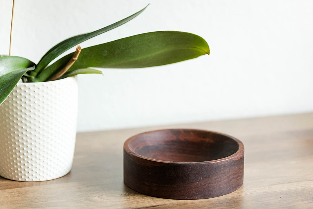 Solid Wood Catch-All Bowl